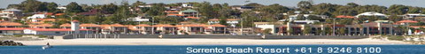 Beach hotel on Sunset Coast Perth