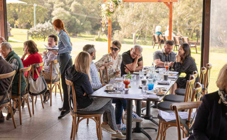 Best winnery restaurant in the Swan Valley near Perth.