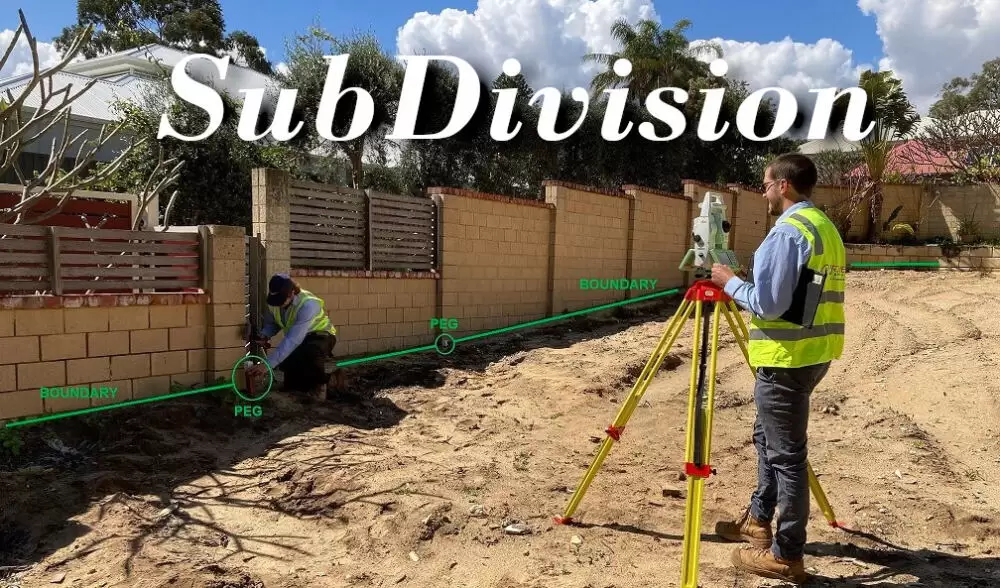 Land subdivision services Perth